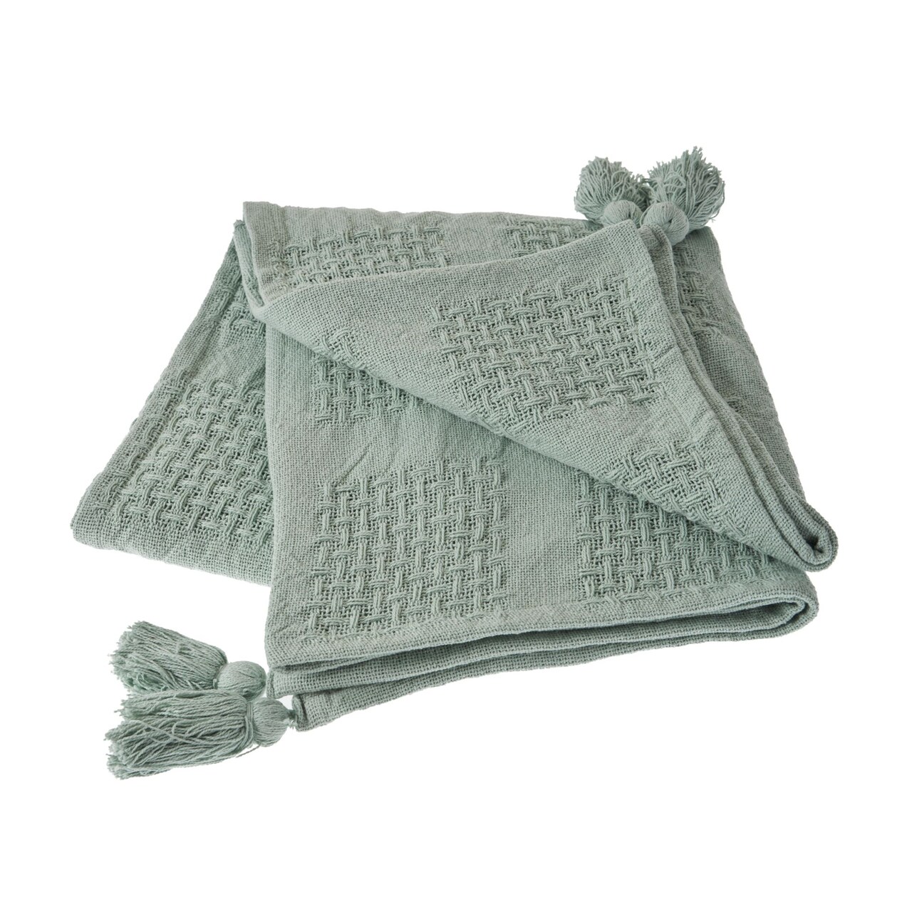 Jade green throw blanket hotsell